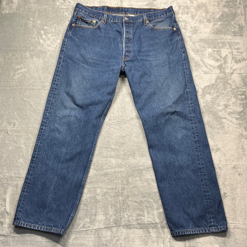 VTG‎ Levi's 501XX Jeans Mens Blue Original Fit Straight Leg Button Fly 40x30 EUC